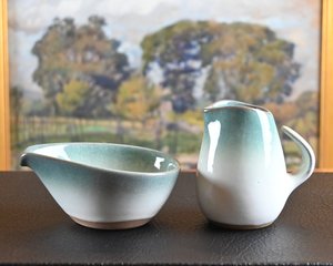 Chipmunk Creamer and Sugar — peter pots pottery